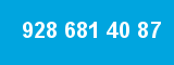 928 681 40 87 928 681 40 87